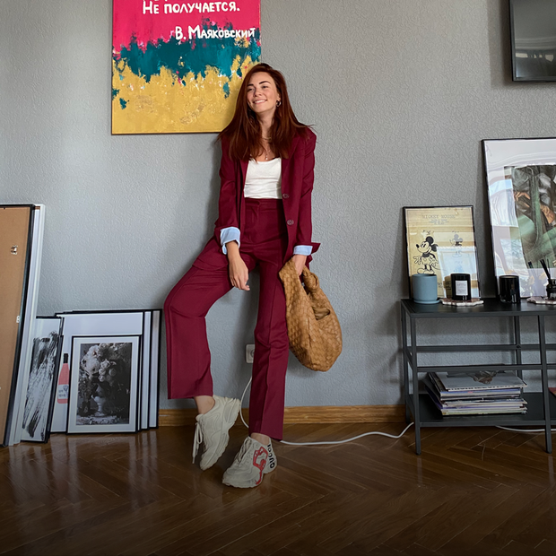 Анна-Марія Коваль, 30 років, засновниця студії Anna-Maria decor — Зовнішній вигляд на The Village Україна