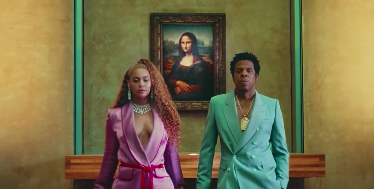 мона ліза пісня У Луврі проводять екскурсії за мотивами кліпу Beyonce та Jay-Z — The