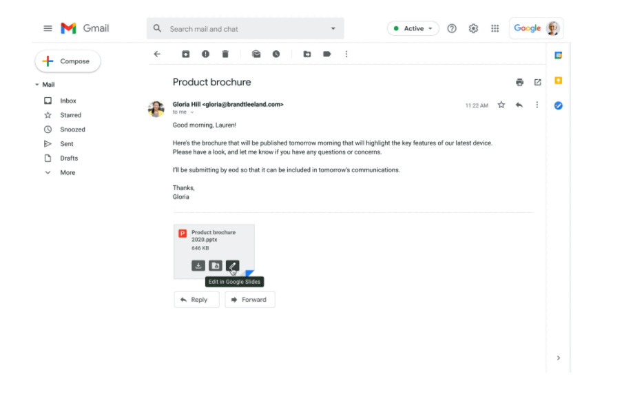 У Gmail тепер можна редагувати прикріплені до листів документи Microsoft Office У Gmail тепер можна редагувати прикріплені до листів документи Microsoft Office